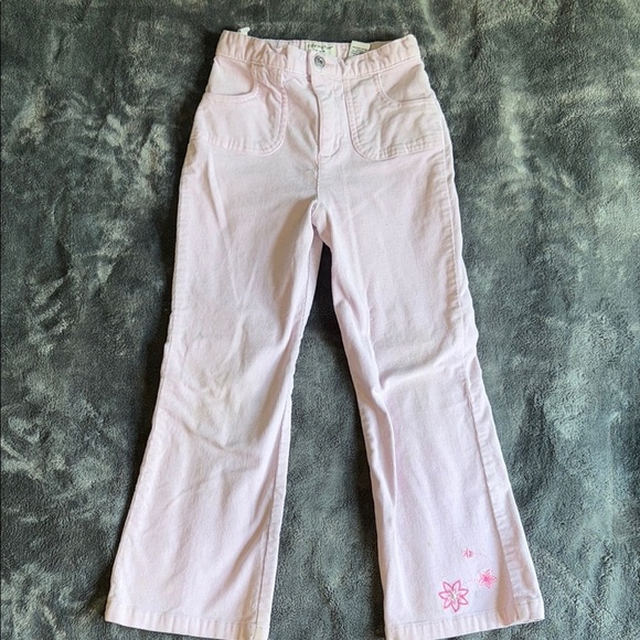 Covington Other - Covington Light Pink Kids Jeans with Floral Detail